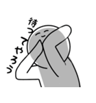 白い奴ら´ω`)（個別スタンプ：27）