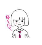 キュートガール ビアンコ（個別スタンプ：2）