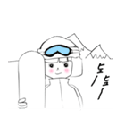 キュートガール ビアンコ（個別スタンプ：40）
