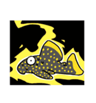 Pleco fish（個別スタンプ：36）