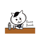 Furry Grey in Pause Break（個別スタンプ：2）