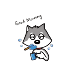 Furry Grey in Pause Break（個別スタンプ：5）