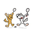 Furry Grey in Pause Break（個別スタンプ：11）