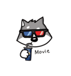 Furry Grey in Pause Break（個別スタンプ：12）