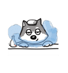 Furry Grey in Pause Break（個別スタンプ：14）