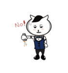 Furry Grey in Pause Break（個別スタンプ：17）