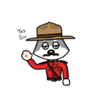 Furry Grey in Pause Break（個別スタンプ：18）