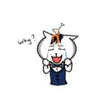 Furry Grey in Pause Break（個別スタンプ：21）