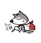 Furry Grey in Pause Break（個別スタンプ：23）