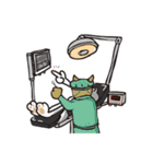 Furry Grey in Pause Break（個別スタンプ：26）