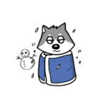 Furry Grey in Pause Break（個別スタンプ：30）