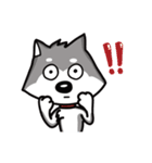 Furry Grey in Pause Break（個別スタンプ：31）
