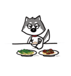 Furry Grey in Pause Break（個別スタンプ：32）