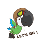 RTK Parrot（個別スタンプ：3）