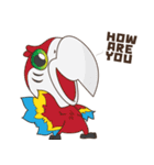 RTK Parrot（個別スタンプ：40）