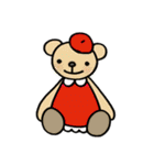 ほのぼのmoko bear（個別スタンプ：1）