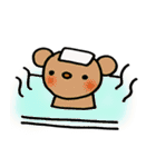 ほのぼのmoko bear（個別スタンプ：4）