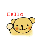 ほのぼのmoko bear（個別スタンプ：5）