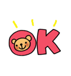 ほのぼのmoko bear（個別スタンプ：15）