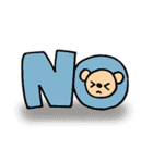 ほのぼのmoko bear（個別スタンプ：16）