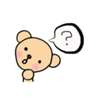 ほのぼのmoko bear（個別スタンプ：20）