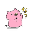 くるみ豚（個別スタンプ：2）