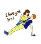 I love us.（個別スタンプ：2）