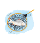 Fishing Boy with Chinglew（個別スタンプ：11）