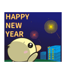 Unexploded explosive (Happy New Year)（個別スタンプ：5）