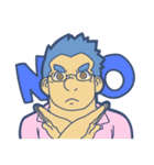ぽっちゃりメガネくん（個別スタンプ：2）