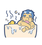 ぽっちゃりメガネくん（個別スタンプ：21）