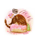 美嘉【可愛い パティシエール】（個別スタンプ：9）