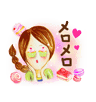 美嘉【可愛い パティシエール】（個別スタンプ：19）