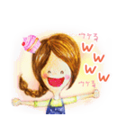 美嘉【可愛い パティシエール】（個別スタンプ：23）