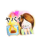 美嘉【可愛い パティシエール】（個別スタンプ：24）