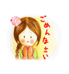 美嘉【可愛い パティシエール】（個別スタンプ：28）