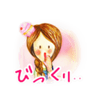 美嘉【可愛い パティシエール】（個別スタンプ：32）
