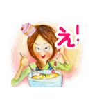 美嘉【可愛い パティシエール】（個別スタンプ：38）