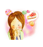 美嘉【可愛い パティシエール】（個別スタンプ：39）