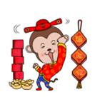 Year  of  the  Monkey（個別スタンプ：30）