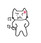 白猫のねこ丸（個別スタンプ：5）