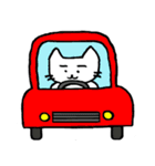 白猫のねこ丸（個別スタンプ：25）