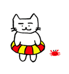 白猫のねこ丸（個別スタンプ：26）