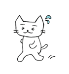 白猫のねこ丸（個別スタンプ：35）