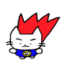 白猫のねこ丸（個別スタンプ：40）