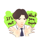 The heart to Mr.Lee (Eng)（個別スタンプ：3）