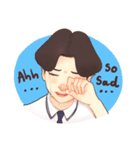 The heart to Mr.Lee (Eng)（個別スタンプ：7）