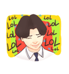 The heart to Mr.Lee (Eng)（個別スタンプ：10）