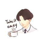 The heart to Mr.Lee (Eng)（個別スタンプ：13）