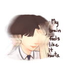The heart to Mr.Lee (Eng)（個別スタンプ：14）